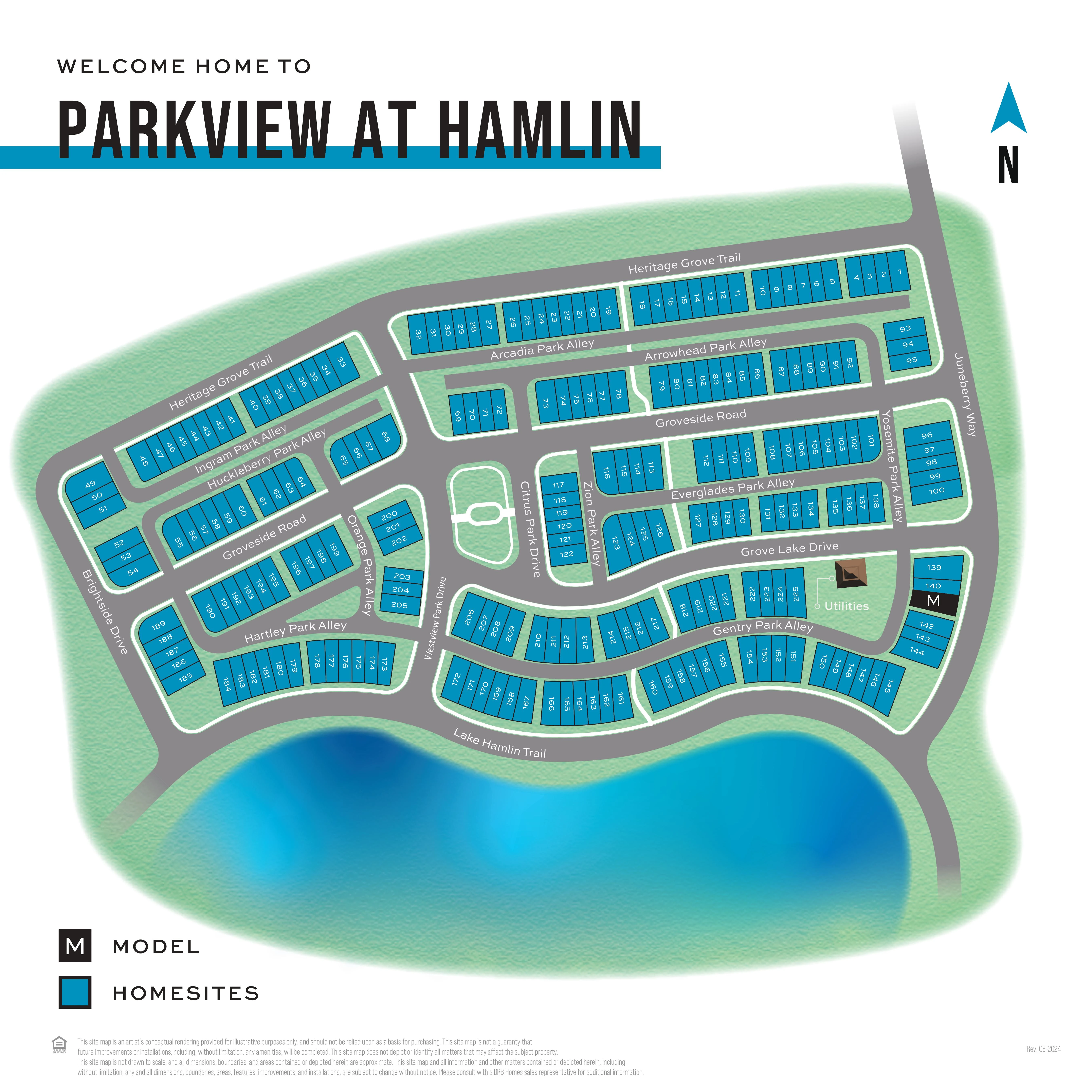 Parkview at Hamlin Site Plan